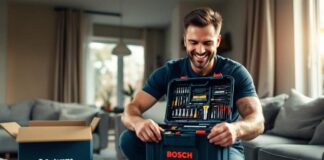 Promo kit outils Bosch 103 pièces chez Castorama à moins de 30 euros