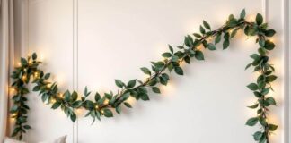 Comment accrocher une guirlande lumineuse sans dommage : La méthode de l’hôtellerie de luxe