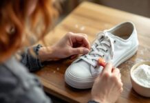 How to Clean White Sneakers with Baking Soda and Toothpaste