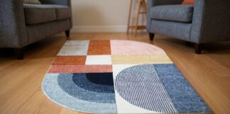 How to Warm Up a Living Room on a Budget: The Rug Trick