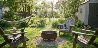 Foyer DIY sur herbe sans béton : un guide de sécurité complet