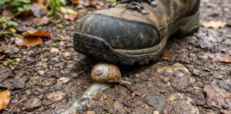 Trasforma i gusci di lumache morte in oro nel giardino